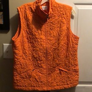 Chico’s orange vest